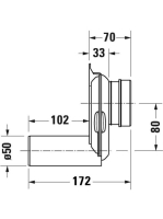 Duravit vizelde szifon 0051130000