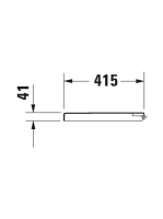 Duravit Starck 3 Vital duroplast WC-ülőke 0062410000