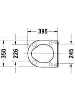 Duravit Starck 3 Vital WC-ülőkegyűrű 0062610000