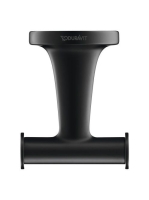 Duravit Starck T dupla ágú törölköző akasztó, matt fekete 0099304600