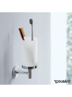 Duravit Starck T fali fogmosó pohár tartóval, króm 0099311000