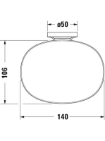 Duravit Starck T fali szappantartó, króm 0099331000