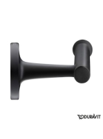 Duravit Starck T WC-papír tartó, matt fekete 0099374600