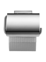 Duravit Karree fali WC papír tartó fedéllel, króm 0099551000