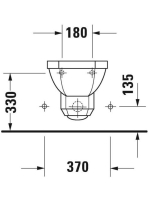 Duravit 1930 fali bidé 0266100000