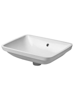 Duravit Starck 3 alulról beépíthető mosdó 490x365mm 0305490000