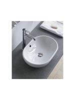Duravit Foster kerámia mosdótál 49,5x35 cm, WonderGliss bevonattal 03355000001