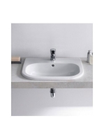 Duravit D-Code beépíthető mosdó 54,5x43,5 0337540000