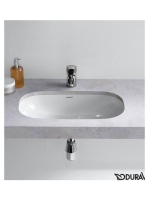 Duravit D-Code beépíthető mosdó 52,5x32 0338490000