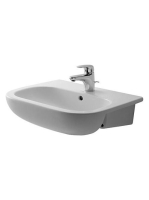 Duravit D-Code félig beépíthető mosdó 55x44 0339550000