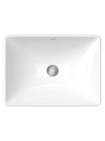 Duravit D-Neo csaplyuk nélküli beépíthető mosdó 60x44 cm, fehér alpin 0358600079