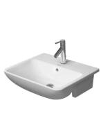 Duravit ME by Starck félig beépíthető kerámia mosdó 55x45,5 cm 0378550000