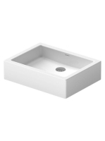 Duravit Vero ráültethető kerámia mosdótál 50x38 cm, WonderGliss bevonattal 04555000001