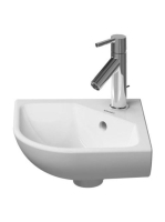 Duravit ME by Starck sarokkézmosó 31x31 cm, fehér 0722430000