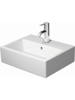 Duravit Vero Air falra szerelhető kézmosó WonderGliss bevonattal 45x35 cm, alpin fehér 07244500271