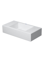 Duravit Vero Air Kézmosó WonderGliss bevonattal 50x25 cm, bútorral aláépíthető, alpin fehér 07245000001