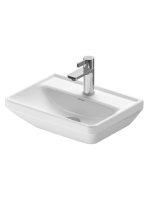 Duravit D-Neo kézmosó 45x33,5 cm, túlfolyó nélkül, fehér 0738450041