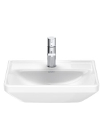 Duravit D-Neo kézmosó 45x33,5 cm, túlfolyó nélkül, fehér 0738450041