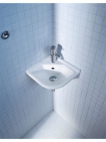 Duravit Starck 3 sarok kézmosó 31x31 cm, fehér 0752440000