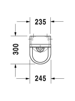 Duravit Starck 3 piszoár 0827250000