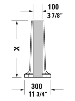 Duravit 1930 mosdóláb 0857900000