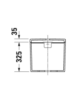 Duravit D-Neo monoblokk WC tartály, fehér 0944100005