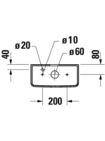 Duravit D-Neo monoblokk WC tartály, fehér 0944100005
