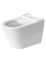 Duravit D-Neo Rimless monoblokk WC-csésze, rögzítőkészlettel, fehér 2002090000