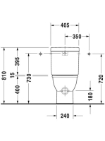 Duravit Darling New monoblokk WC csésze 2138090000