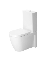 Duravit Starck 2 álló monoblokkos kerámia WC csésze 37x63 WonderGliss bevonat 21450900001