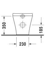 Duravit DuraStyle álló WC csésze 2150090000