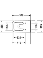 Duravit Happy D.2 álló WC csésze 2159090000