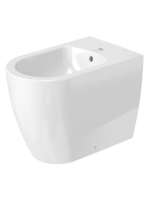 Duravit ME by Starck álló kerámia bidé 60x37 cm, csaplyukkal és túlfolyóval 2289100000