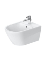 Duravit D-Neo fali bidé 37x54 cm, fehér 2294150000