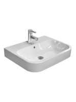 Duravit Happy D.2 ráültethető mosdó 60x46 cm, 1 csaplyukkal 2315600000
