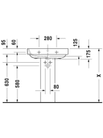 Duravit Happy D.2 mosdó 65x49,5 2316650000