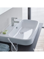 Duravit Happy D.2 Bútorral aláépíthető csiszolt mosdó 65x50,5 2318650027