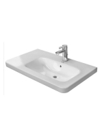 Duravit DuraStyle bútorral aláépíthető aszimmetrikus mosdó jobbos 80x48 2326800000