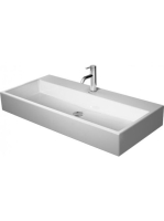 Duravit Vero Air csiszolt kerámia mosdó 100x47 cm, túlfolyó nélkül, alpin fehér 2350100071