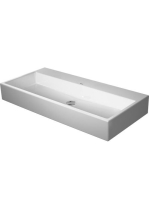 Duravit Vero Air csiszolt kerámia mosdó 100x47 cm, csaplyuk és túlfolyó nélkül, alpin fehér 2350100079