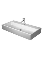 Duravit Vero Air Kerámia mosdó 120x47 cm WonderGliss bevonattal, túlfolyó nélkül, alpin fehér 23501200411