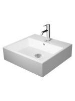 Duravit Vero Air Kerámia mosdó 50x47 cm, bútorral aláépíthető, alpin fehér 2350500000