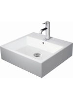 Duravit Vero Air csiszolt kerámia mosdó 50x47 cm, alpin fehér 2350500027