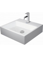 Duravit Vero Air csiszolt kerámia mosdó 50x47 cm, túlfolyó nélkül, alpin fehér 2350500071
