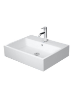 Duravit Vero Air kerámia mosdó 60x47 cm, bútorral aláépíthető, alpin fehér 2350600000
