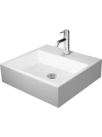 Duravit Vero Air csiszolt kerámia mosdó 50x47 cm, túlfolyó nélkül, alpin fehér 2352500041