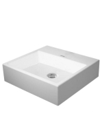 Duravit Vero Air csiszolt kerámia mosdó 50x47 cm, csapfurat és túlfolyó nélkül, alpin fehér 2352500070
