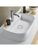 Duravit Zencha kerámia mosdótál 55x39 cm WonderGliss bevonattal, fehér 23745500711