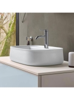 Duravit Zencha kerámia mosdótál 55x39 cm, csaplyukkal és rögzítővel, matt fehér 2374553271
