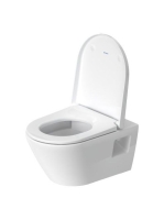 Duravit D-Neo öblítőperem nélküli fali WC csésze, fehér 2578090000